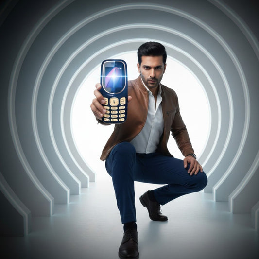 Dual SIM Keypad Mobile | 1100mAh Battery | Wireless FM | Torch | Auto Call Recording | 1.77″ Display | Music/MP3 Player | Made in India