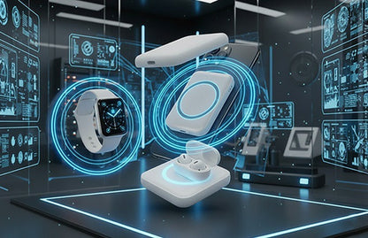 Magnetic Wireless Power Bank | Snap-On Charger for Android & iPhone | Fast Charging | 10000mAh Power Boost