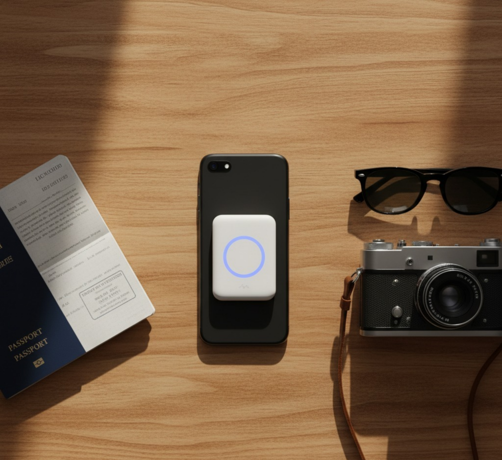 Magnetic Wireless Power Bank | Snap-On Charger for Android & iPhone | Fast Charging | 10000mAh Power Boost