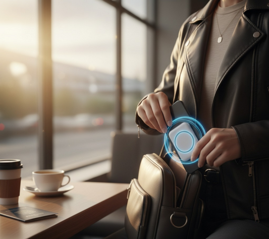 Magnetic Wireless Power Bank | Snap-On Charger for Android & iPhone | Fast Charging | 10000mAh Power Boost