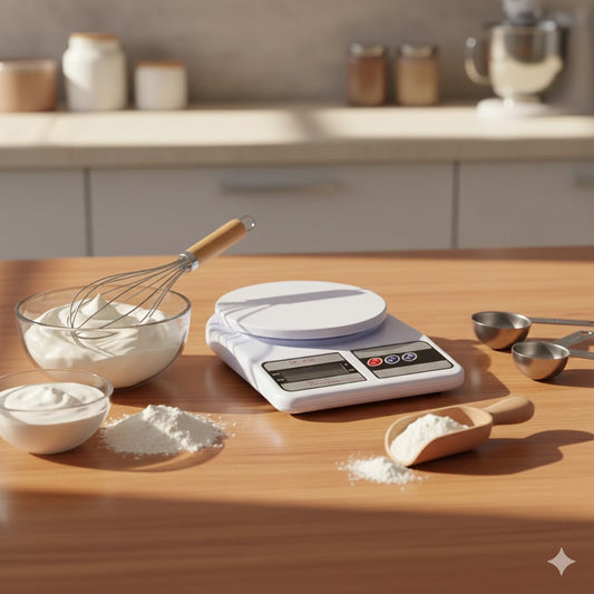 Kitchen Weight Machine, Digital Scale with LCD Display, Scale for Home Baking, Cooking & Balance Diet. Machine with capacity 10Kg