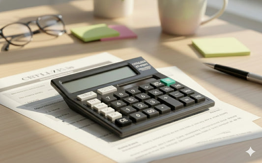 Durable Design AB-512 12-LCD Display Calculator(Black)