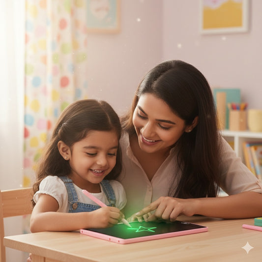 12 Inch LCD Writing Tablet with Stylus Pen , Colorful Screen Magic Slate Doodle Drawing Board Pad Scribbler Educational Learning Tool Gifts Kids